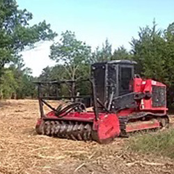 Tractor clearing